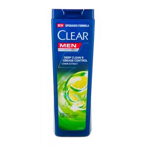 شامپو ضد شوره و کنترل چربی کلیر Clear مدل Deep Clean مناسب آقایان حجم 400 میل